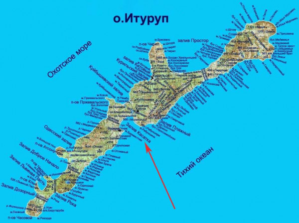 Бухте Касатка