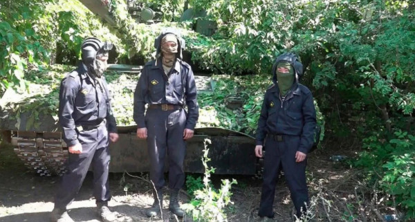 Экипаж танка Т-80 «Алёша»