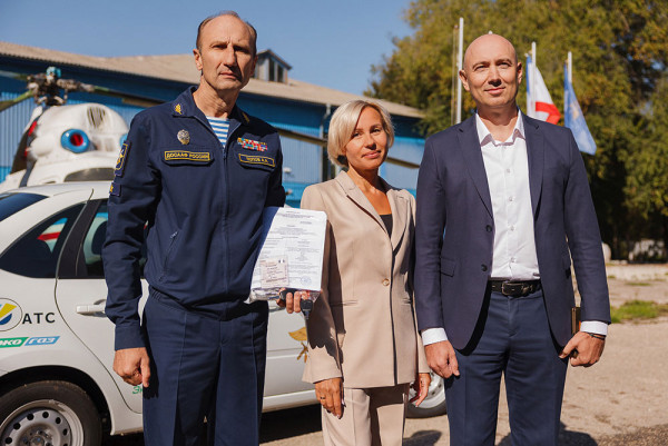 Источник фото: пресс-служба ИнтерСтрой ИнтерСтрой подарила авто