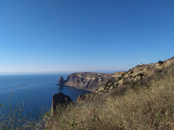 Фиолент и море