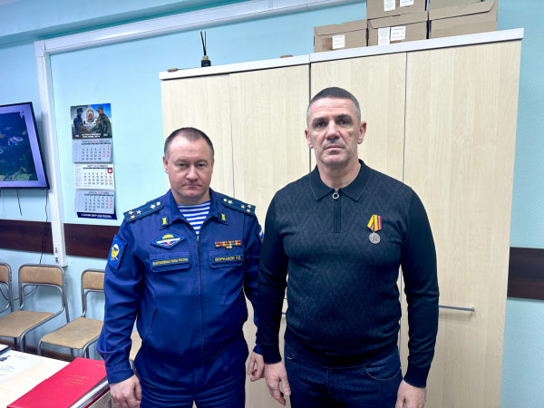 Президент Федерации ММА Севастополя награжден медалью Министерства обороны РФ