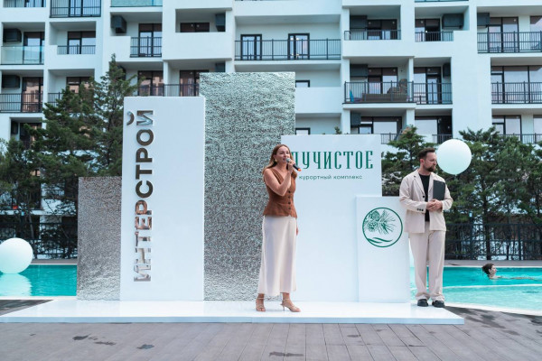 Источник фото: пресс-служба «ИнтерСтрой» Вторая очередь курортного комплекса «Лучистое» в солнечной Алуште